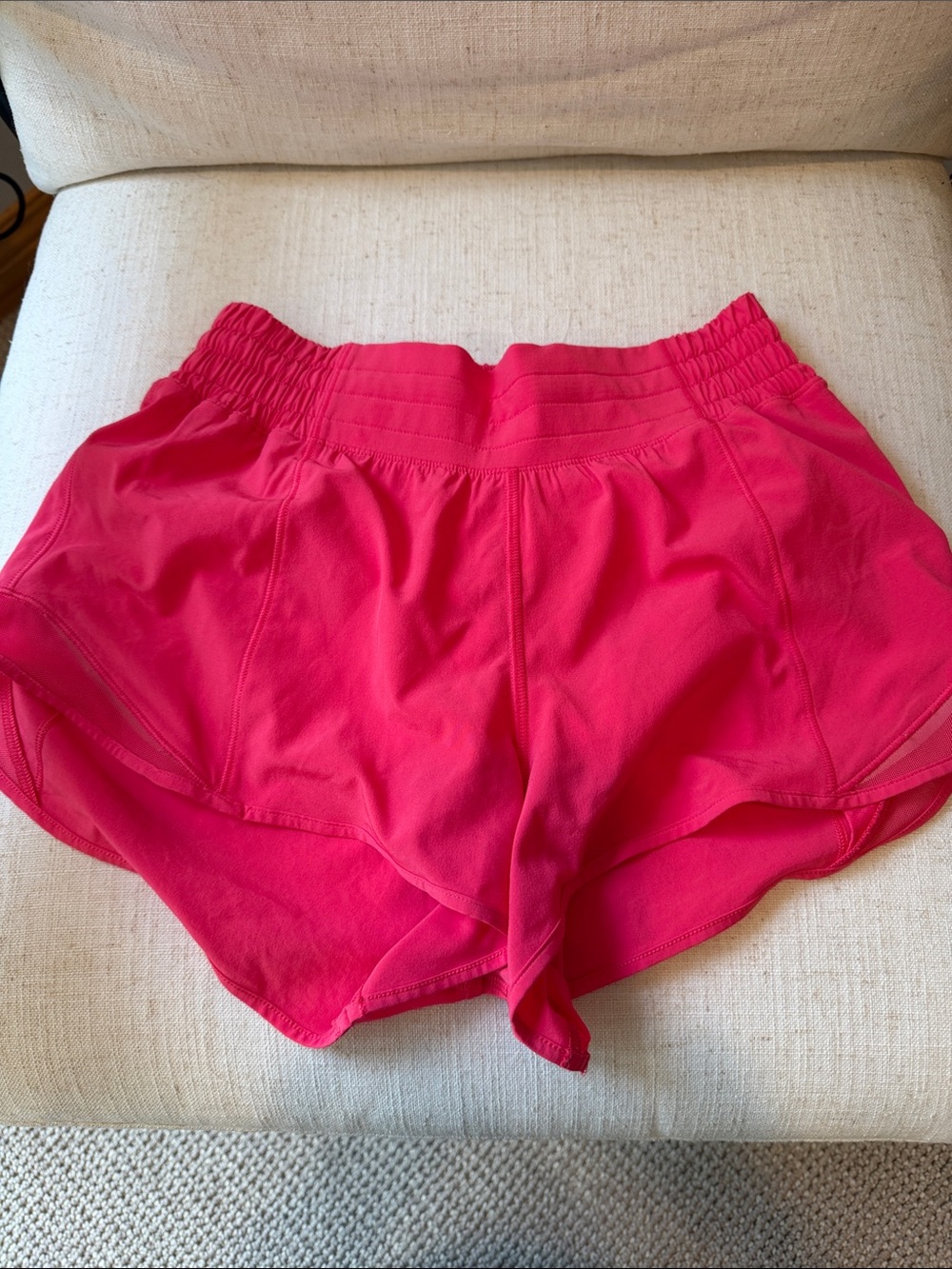 lululemon athletica Women's Coral Pink Athletic Shorts